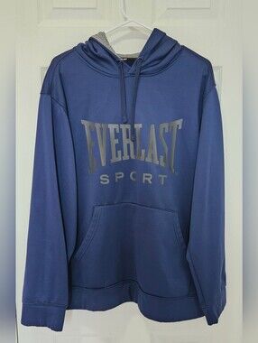 Everlast Navy Blue Logo Pullover Hoodie